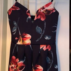 Boohoo floral jumper